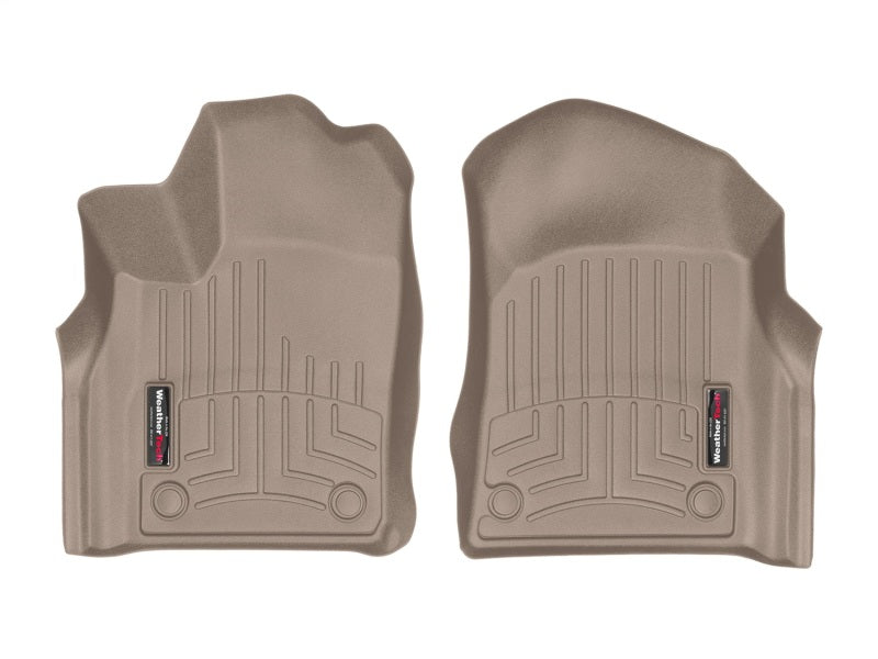 WeatherTech DigitalFit Front FloorLiner for 2016+ Dodge Durango & Jeep Grand Cherokee - Tan