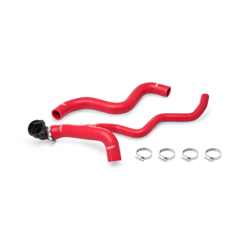 Mishimoto 2012+ Fiat 500 Non-Turbo Red Silicone Radiator Hose Kit-SR1 Performance