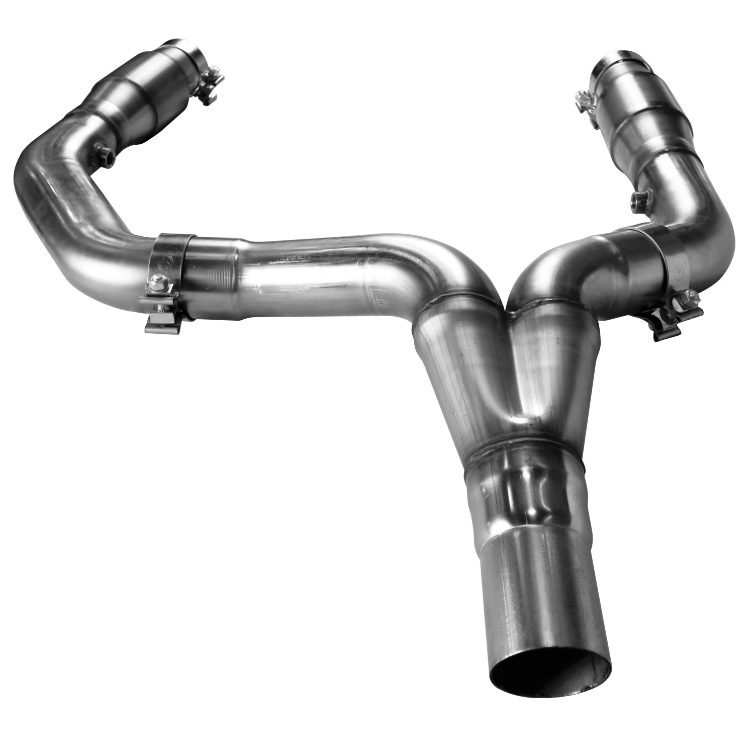 3" SS GREEN Catted SS Y-Pipe. 1998-2002 Camaro/Firebird 5.7L. Connects to OEM.