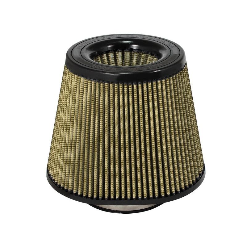 aFe Magnum FLOW Pro GUARD 7 Intake Replacement Air Filter 5.5 F / (7x10) B / 7 T (Inv) / 8in H-SR1 Performance