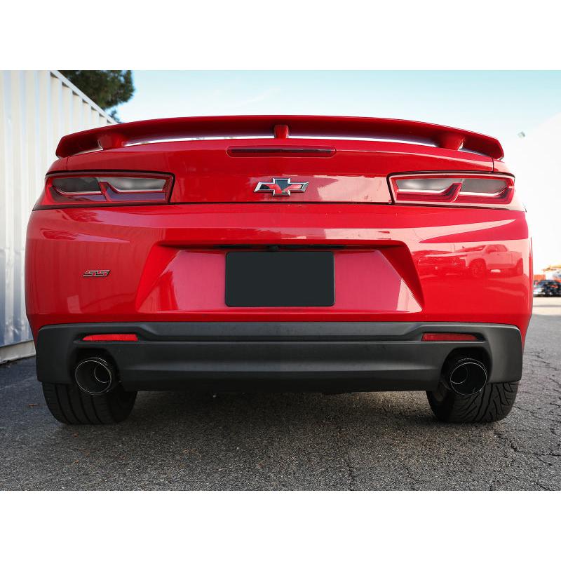 aFe POWER MACH Force-Xp 2.5in Axle-Back Exhaust System 16-20 Chevy Camaro SS V8 6.2L - Carbon Fiber-SR1 Performance