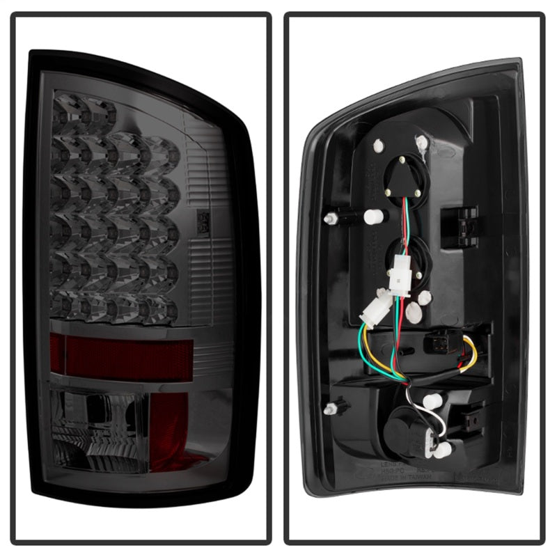 Spyder Dodge Ram 02-06 1500/Ram 2500/3500 03-06 LED Style Tail Lights Smoke ALT-YD-DRAM02-LED-SM-SR1 Performance