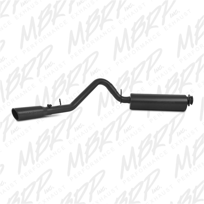 MBRP 2000-2006 Jeep Wrangler (JK) Inline-4 2.5L Inline-6 4.0L Cat Back Single Side-SR1 Performance