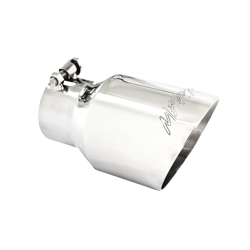 MBRP Universal Tip 4.5in O.D. Dual Wall Angled 3in inlet 8in length T304-SR1 Performance