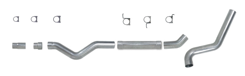Diamond Eye KIT 5in CB MFLR RPLCMENT PIPE SGL AL: 2006-2007.5 CHEVY 6.6L 2500/3500-SR1 Performance