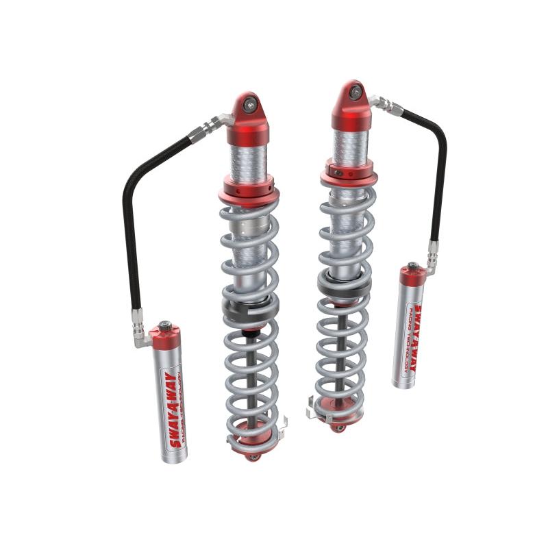 aFe 14-19 Polaris RZR 925/1000cc Sway-A-Way 3.0 Rear Coilover Kit w/ Remote Reservoirs and Comp Adj-SR1 Performance