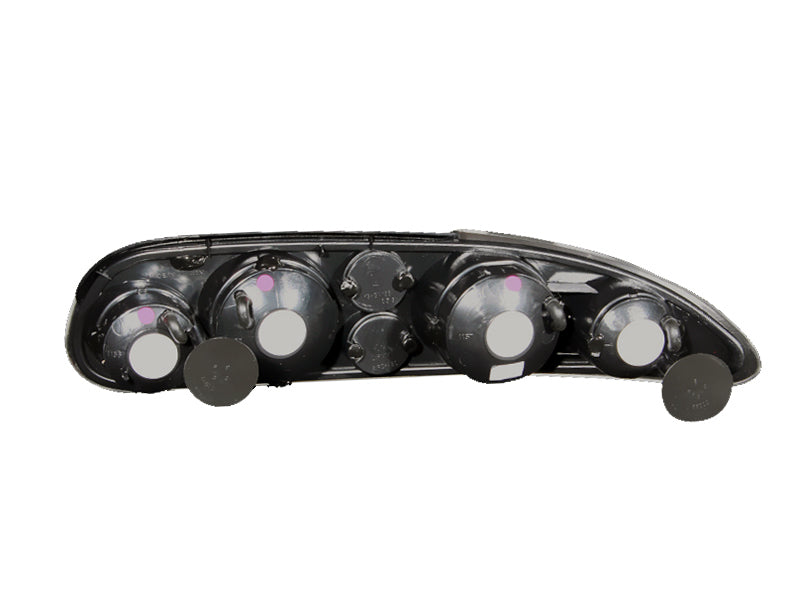 ANZO 1993-2002 Chevrolet Camaro Taillights Black-SR1 Performance