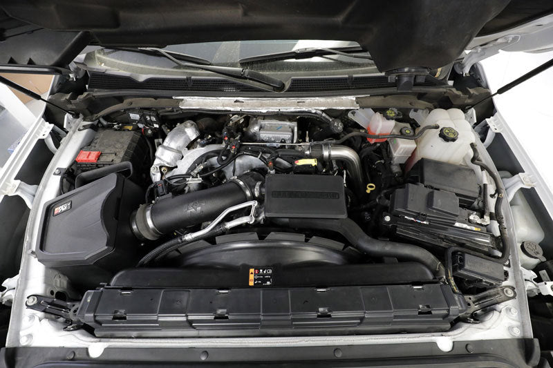 K&N 2020+ Chevrolet Silverado 2500/3500 V8-6.6L DSL Performance Intake System-SR1 Performance