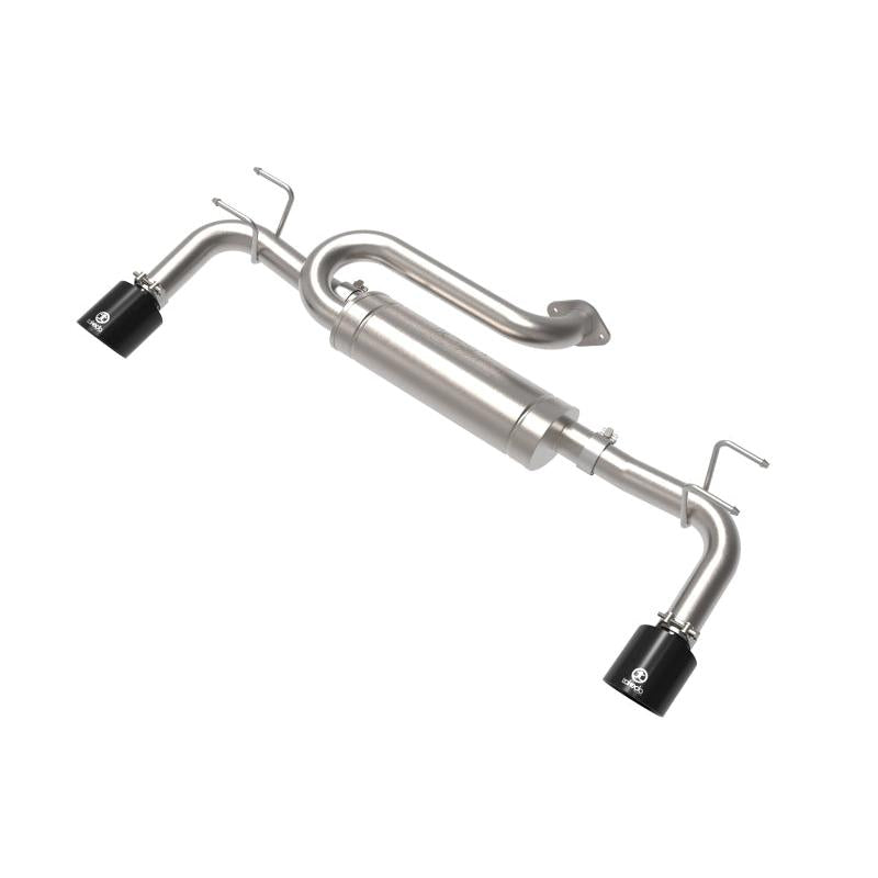 aFe 2023+ Mazda CX-50 Takeda 2.5in 304 SS Axle-Back Exhaust System w/ Black Tips-SR1 Performance