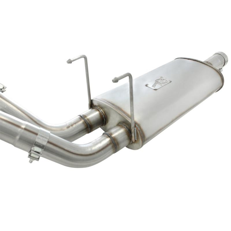 aFe MACHForce XP Exhausts Cat-Back SS-409 EXH CB Dodge Ram 1500 5.7L HEMI 09-13 Glossed Black-SR1 Performance