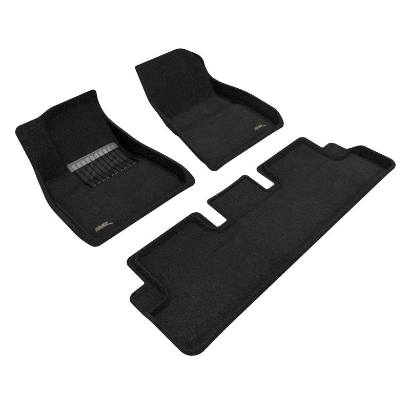 3D MAXpider 20-23 Tesla Model 3 R1 R2 - Elegant Black-SR1 Performance