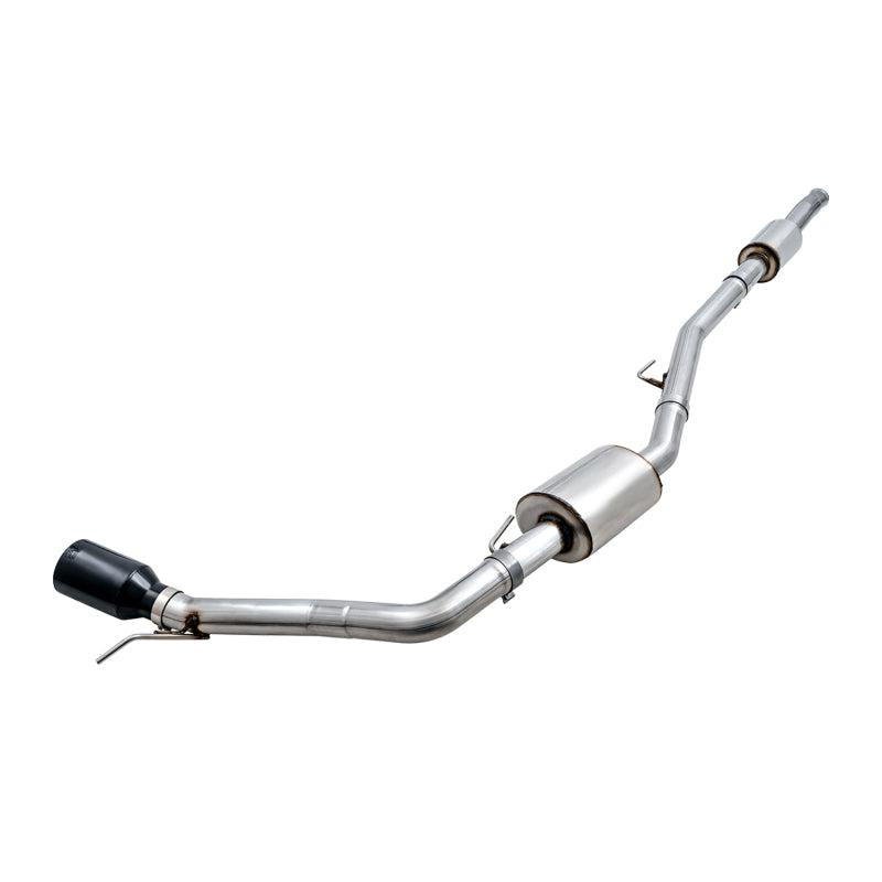 AWE Tuning 20-21 Jeep Gladiator JT 3.6L Tread Edition Cat-Back Single Side Exhaust - Diamond Blk Ti-SR1 Performance