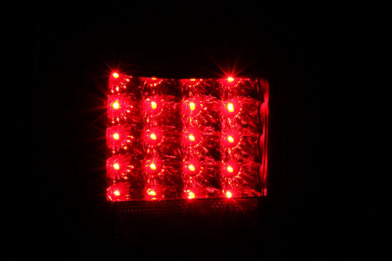 ANZO 2001-2002 Toyota 4 Runner LED Taillights Black-SR1 Performance