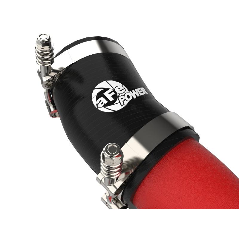AFE 18-21 Kia Stinger V6-3.3L BladeRunner Alum Hot/Cold Charge Pipe Kit Red-SR1 Performance