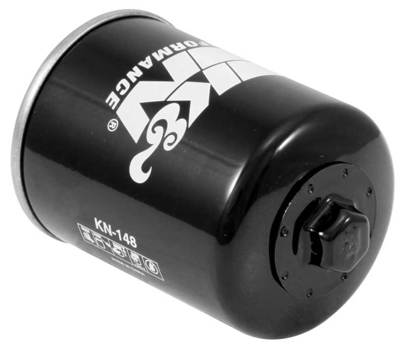K&N 01-12 Yamaha FJR 1300/1300A/1300AE/1300AS 2.688in OD x 3.813in H Oil Filter-SR1 Performance