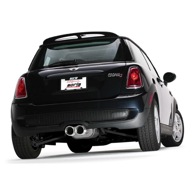 Borla 07-14 Mini Cooper S / Coupe S 1.6L Turbo FWD AT/MT Catback Exhaust-SR1 Performance