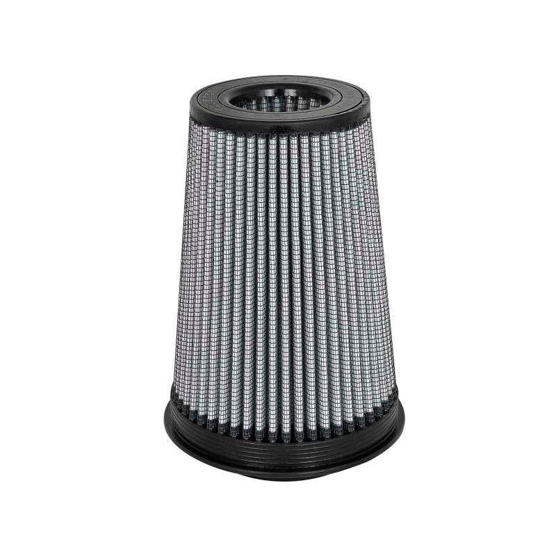 aFe Magnum FLOW Pro DRY S Air Filter 3-1/2in F x 6in B x 4-1/2in T (Inverted) x 9in H-SR1 Performance