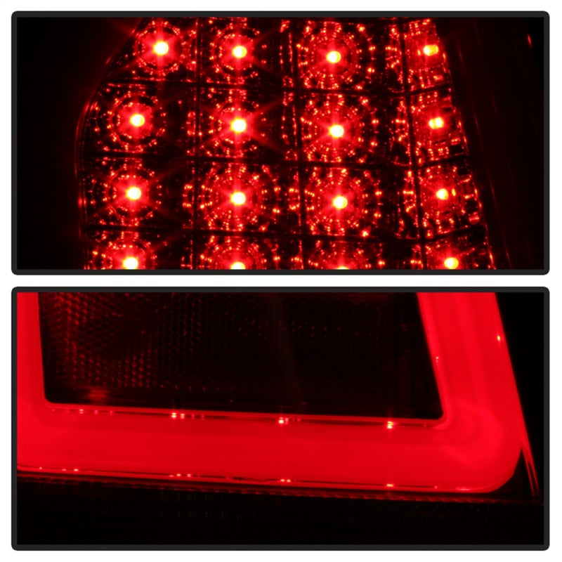 Spyder Chrysler 300C 08-10 V2 Light Bar LED Tail Lights - Red Clear ALT-YD-C308V2-LED-RC-SR1 Performance