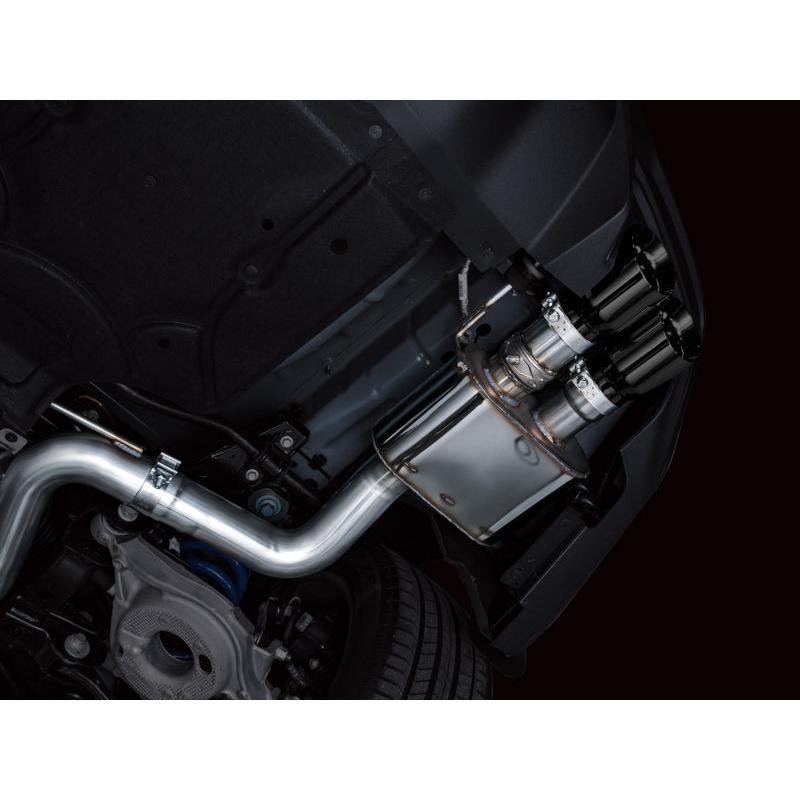 AWE 2024 Ford Mustang GT Fastback S650 RWD SwitchPath Catback Exhaust w/ Quad Diamond Black Tips-SR1 Performance