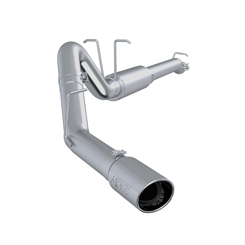MBRP 11-13 Ford F-250/350/450 6.2L V8 Gas 4in Cat Back Single Side T409 Exhaust System-SR1 Performance