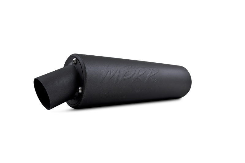 MBRP Universal Utility Muffler - Black-SR1 Performance
