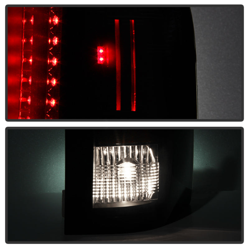 Spyder Chevy Silverado 07-13 LED Tail Lights Blk ALT-YD-CS07-LED-BK-SR1 Performance