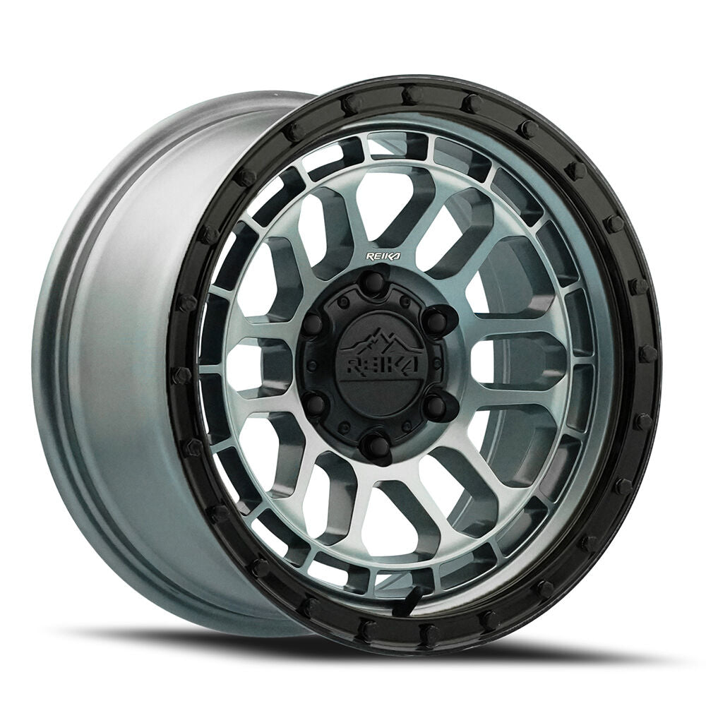 R Rambler Gloss Graphite w/ Black Ring 17x9