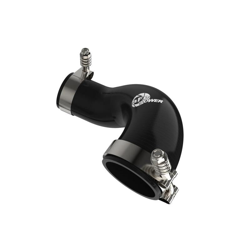 aFe BladeRunner 15-20 VW GTI (MKVII) L4-2.0L (t) Aluminum Hot and Cold Charge Pipe Kit Black-SR1 Performance