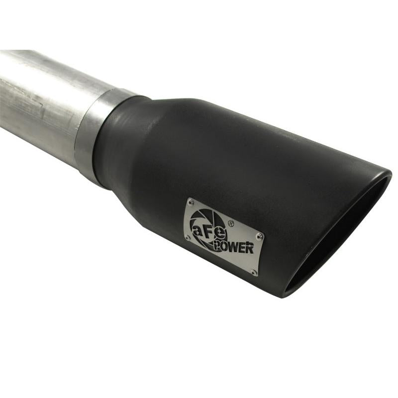 aFe Atlas Exhausts DPF-Back Aluminized Steel Exhaust Dodge Diesel Trucks 07.5-12 L6-6.7L Black Tip-SR1 Performance