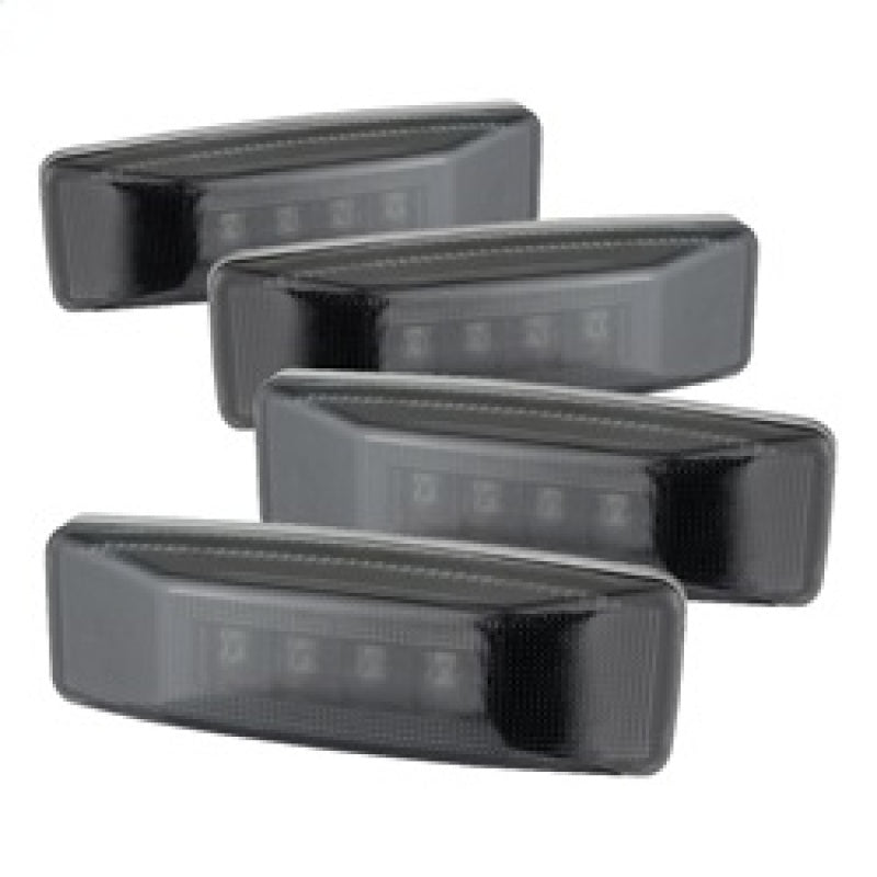 Xtune Dodge Ram 94-02 Dually 2 Red LED+2 Amber LED Fender Lights 4pcs Smoke ACC-LED-DR94-FE-SM-SR1 Performance