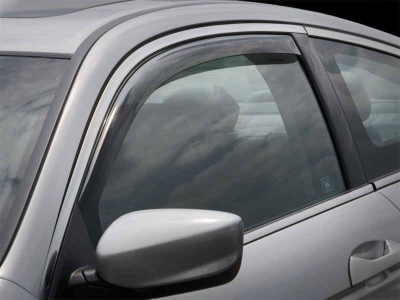 WeatherTech 08-12 Honda Accord Front and Rear Side Window Deflectors - Dark Smoke