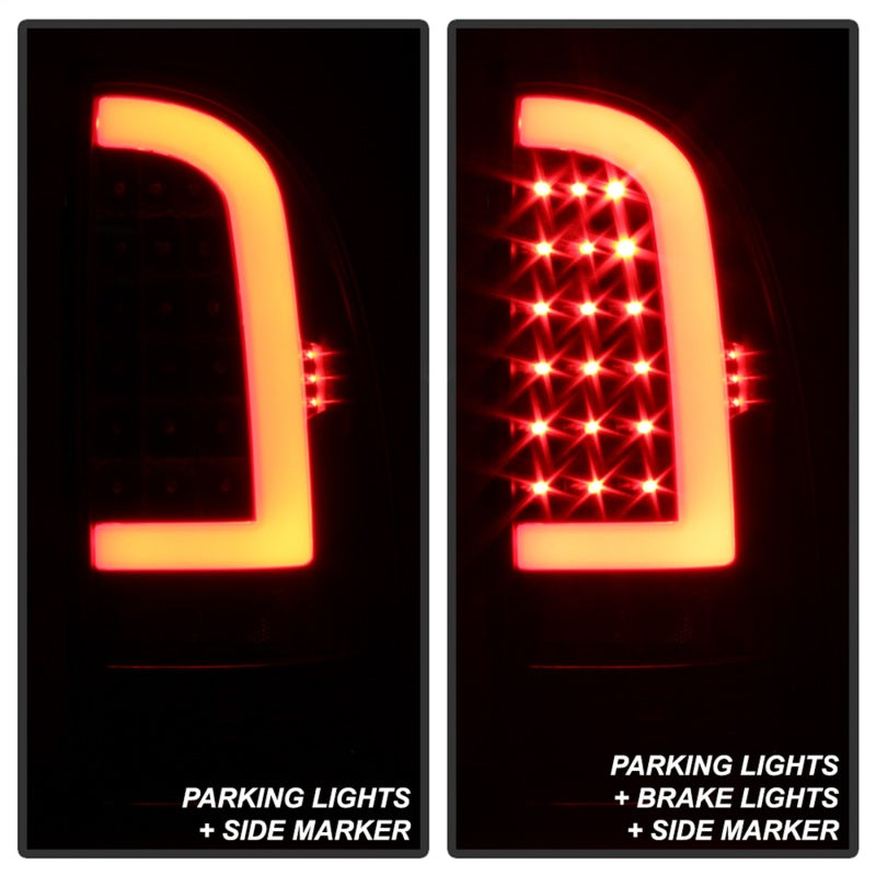 xTune Toyota Tacoma 05-15 Tail Lights - Light Bar LED - Black ALT-ON-TT05-LBLED-BK-SR1 Performance