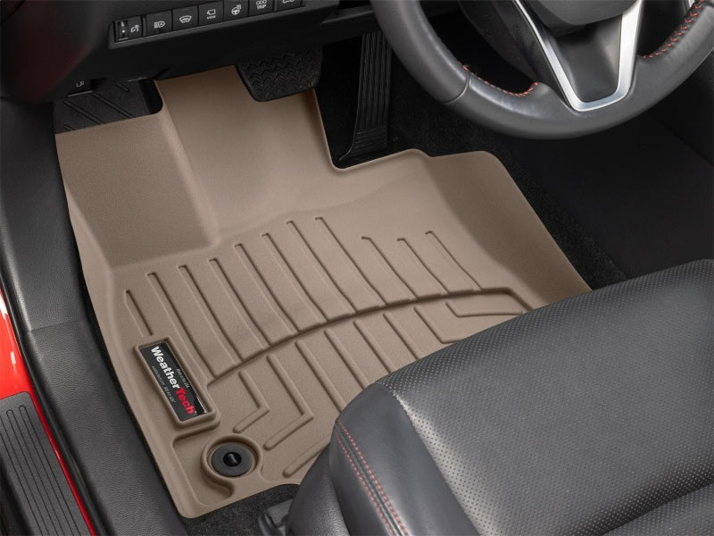 WeatherTech DigitalFit Front FloorLiner for Toyota RAV4 Prime 2021-2024, Tan