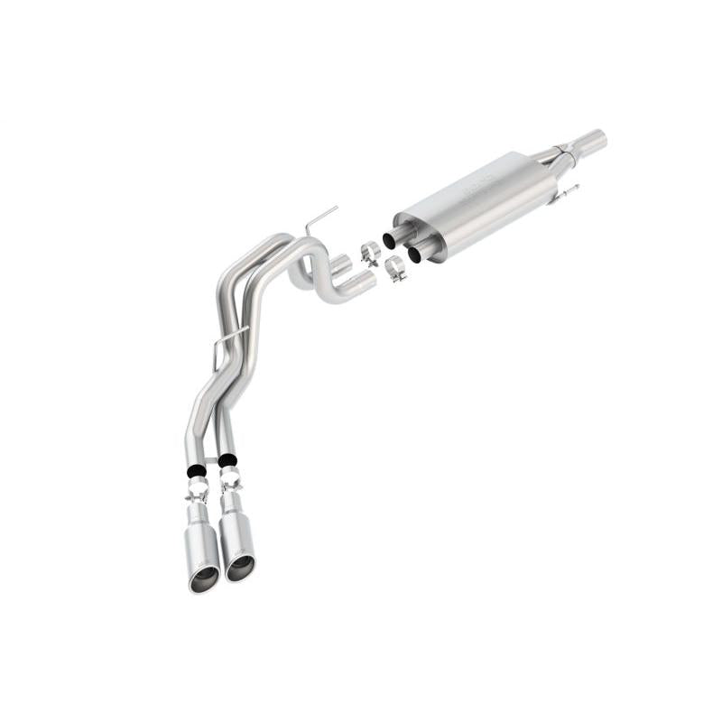 Borla 10-14 Ford F-150 SVT Raptor 6.2L-8cyl SS Catback Exhaust-SR1 Performance