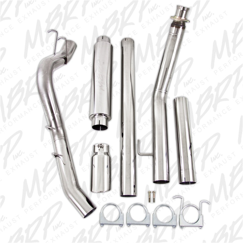 MBRP 1994-2002 Dodge 2500/3500 Cummins Turbo Back Single Side (94-97 Hanger HG6100 req.)-SR1 Performance