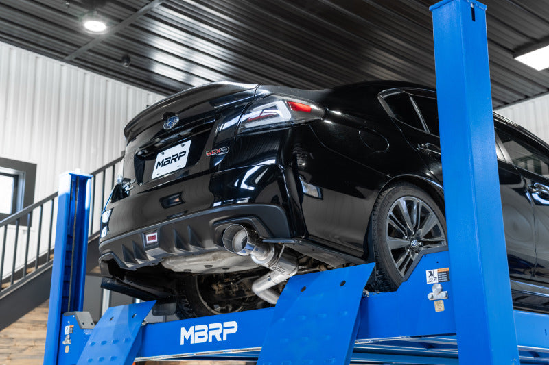 MBRP 15-21 Subaru WRX 2.0L/STI 2.5L/ 11-14 Sedan 3in Cat-Back Single Rear Exit - T304-SR1 Performance