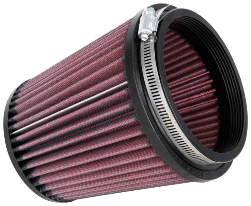 K&N Filter Universal Rubber Filter Round Tapered 4.5in Flange 5.875in Base 4.5 inch Top 6in Height-SR1 Performance