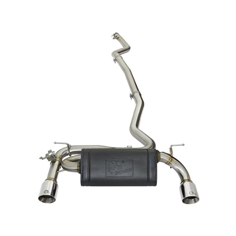 afe POWER MACH Force-Xp 16-17 BMW 340i/340ix/ 3.0L 304 SS Cat-Back Exhaust System-SR1 Performance