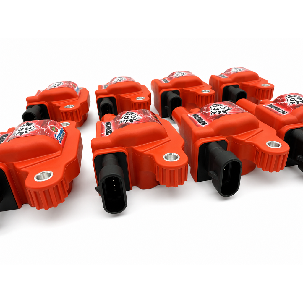 LT4 Granatelli Malevolent 85 000-Volt Red Performance Coil Packs