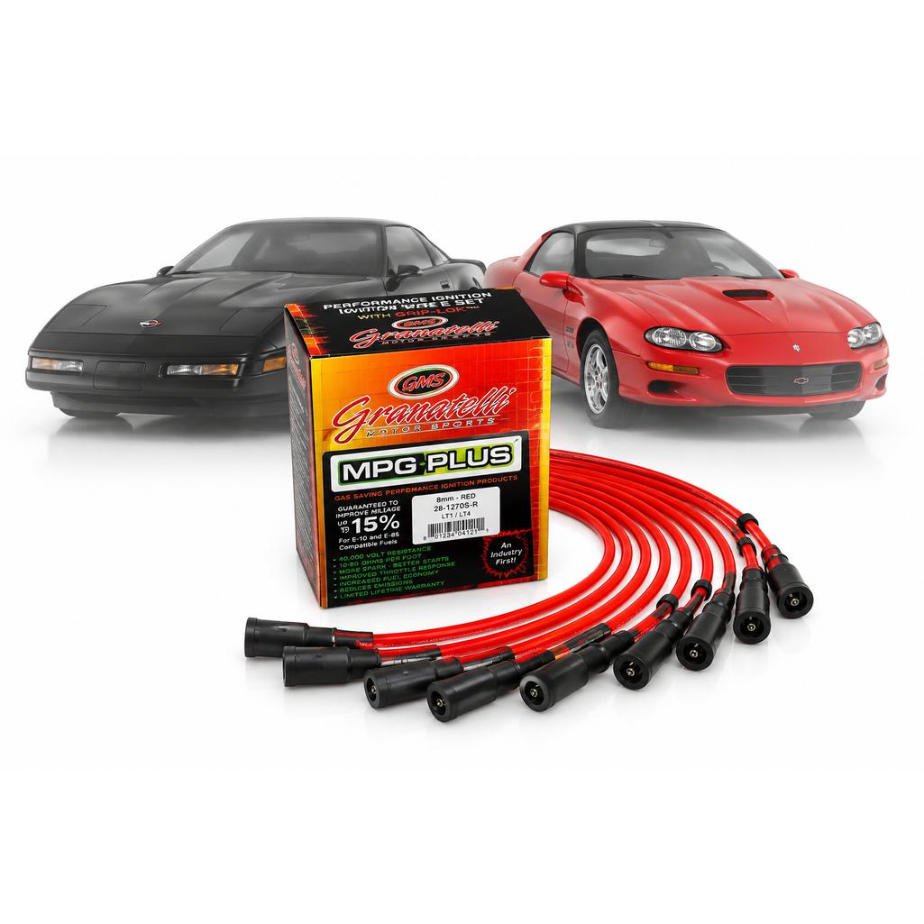 LT1 ignition system routes multiple spark plug wires through