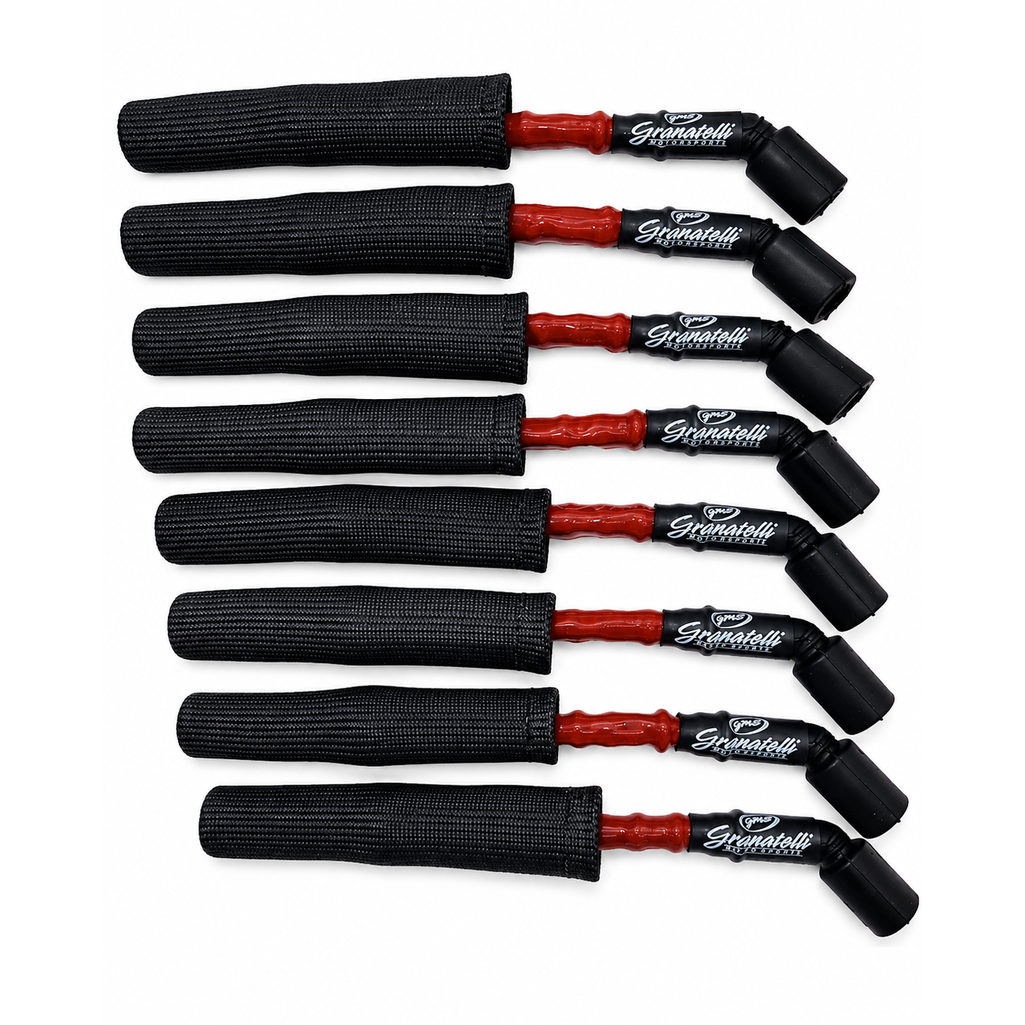 Granatelli GM LS LT 0-Ohm 12 Red High-Temp Spark