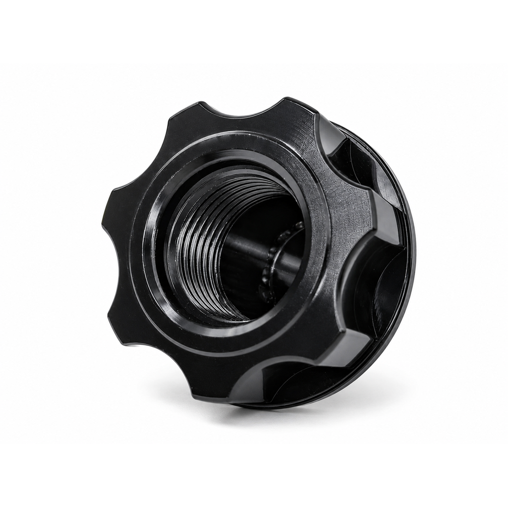 Direct connection to -16 AN hoses, catch cans, or custom PCV systems