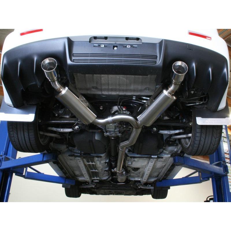 aFe Takeda Exhaust 304SS Dual Cat-Back w/ Polished Tips 08-13 Mitsubishi Lancer Evo X L4 2.0L Turbo-SR1 Performance