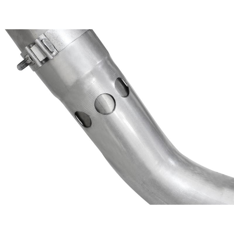 aFe Atlas Exhaust 4in DPF-Back Al Steel 11-14 Ford Diesel Trucks V8-6.7L (td)-SR1 Performance