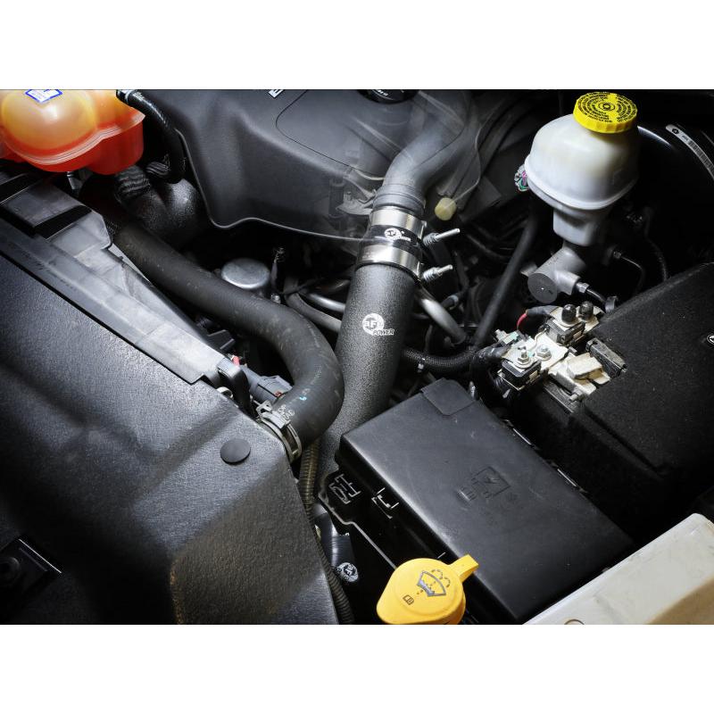aFe 16-19 RAM 1500 V6 3.0L (TD) BladeRunner 3in Aluminum Hot & Cold Charge Pipe Kit - Black-SR1 Performance