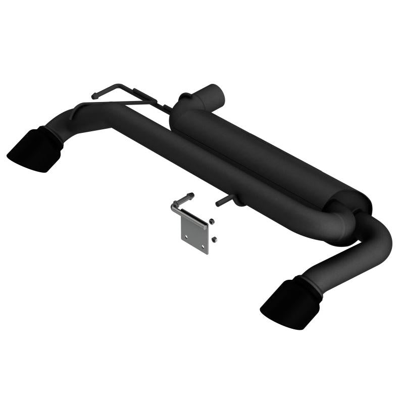 Borla 21-22 Ford Bronco 2.3L 4WD Touring Axle Back Exhaust w/ Black Coated Tips-SR1 Performance