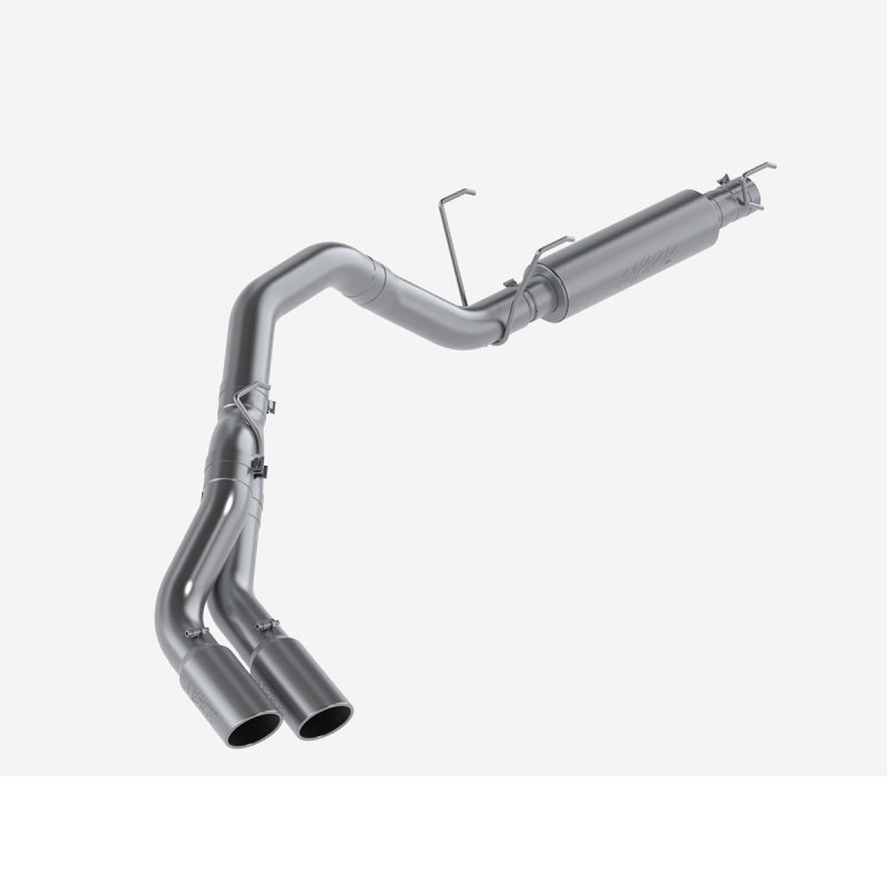 MBRP 14-16 Ram 2500/3500 6.4L 4in 409 SS Single Side Dual Outlet Cat Back Exhaust-SR1 Performance