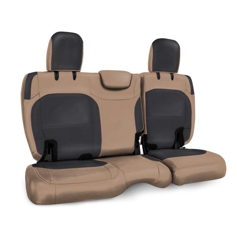 PRP 2018+ Jeep Wrangler JL/2 door Rear Bench Cover- Black/Tan-SR1 Performance