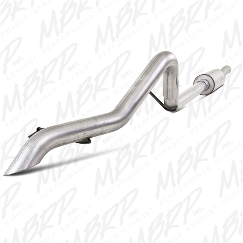 MBRP 2007-2009 Jeep Wrangler (JK) 3.8L V6 4 dr Off-Road Tail Pipe Muffler before Axle-SR1 Performance