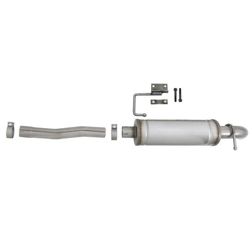 aFe Rock Basher 3in 409 SS Cat-Back Turn-Down Exhaust 12-18 Jeep Wrangler (JK) V6 3.6L/ 07-11 3.8L-SR1 Performance